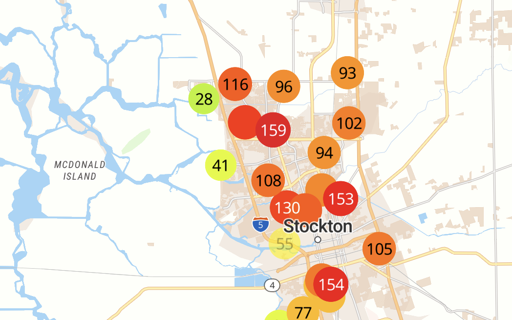 Air pollution is here for the holidays in Stockton